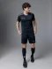 Футбольная форма KELME Short Sleeve Football Uniform Suit Black