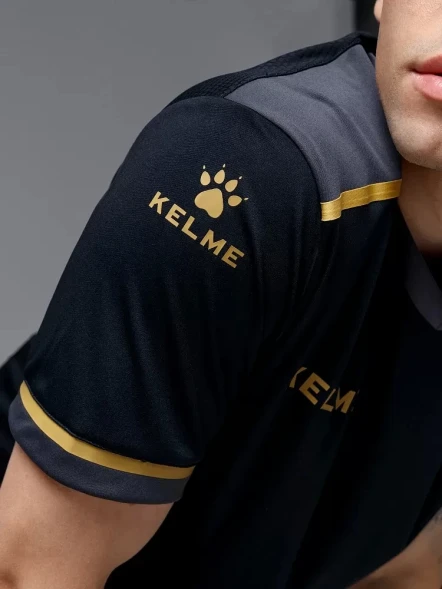 Футбольная форма KELME Short Sleeve Football Uniform Suit Black