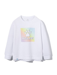Детский свитшот KELME Round Neck Sweater White