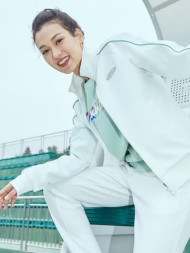 Олимпийка KELME Knitted Coat White