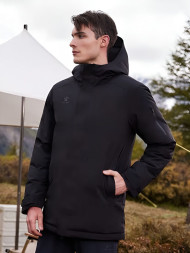 Пуховик KELME Mid Length Down Jacket Black