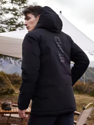 Пуховик KELME Mid Length Down Jacket Black