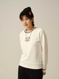 Свитшот KELME Round Neck Sweater White