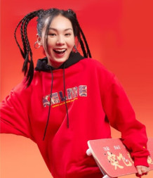 Свитшот KELME Round Neck Sweater Red
