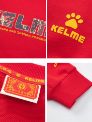 Свитшот KELME Round Neck Sweater Red