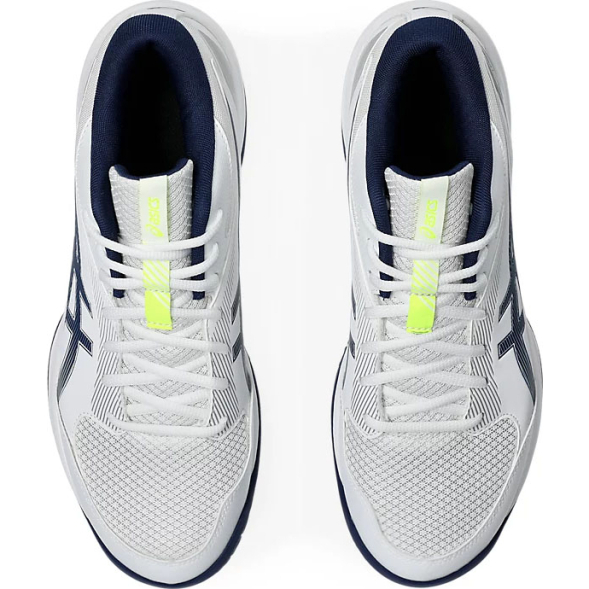 Кроссовки волейбольные мужские ASICS Gel-Task MT 4 1071A102 100, р.10.5(рос.43), бело-синий