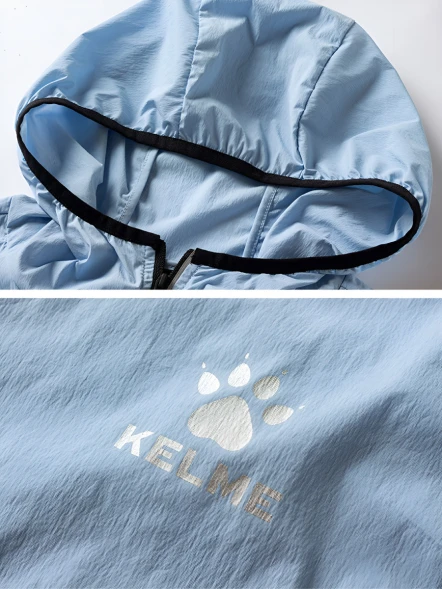 Ветровка KELME Thin Trench Coat Light Blue