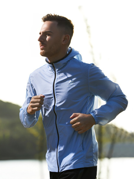 Ветровка KELME Thin Trench Coat Light Blue