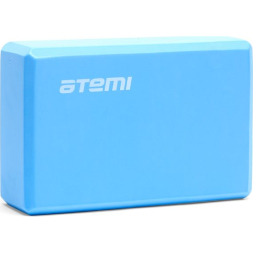 Блок для йоги Atemi, AYB01BE, 225х145х75, голубой