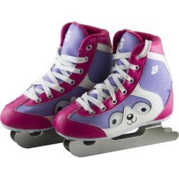 Коньки детские двухполозные Atemi р. 28, AKSK-17.07 Snow Baby Girl