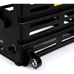 Корзина для теннисных мячей NEVA SPORT, UEA1, на 75 мячей, пластик, черный