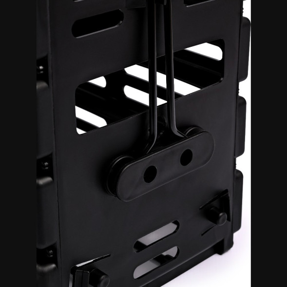 Корзина для теннисных мячей NEVA SPORT, UEA1, на 75 мячей, пластик, черный