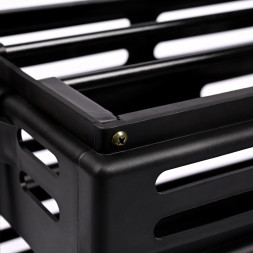 Корзина для теннисных мячей NEVA SPORT, UEA1, на 75 мячей, пластик, черный