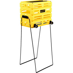 Корзина для теннисных мячей NEVA SPORT, UEA1, на 75 мячей, пластик, черный