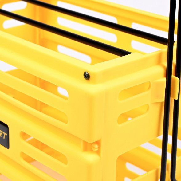 Корзина для теннисных мячей NEVA SPORT, UEA1, на 75 мячей, пластик, черный