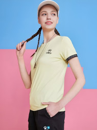 Футболка KELME Round Neck Short Sleeve T-Shirt Beige
