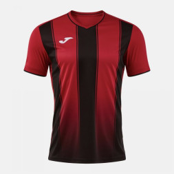 ФУТБОЛКА С КОРОТКИМ РУКАВОМ TIGER VIII КРАСНЫЙ ЧЕРНЫЙ