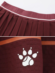 Юбка KELME Woven Short Skirt Burgundy