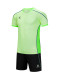 Футбольная форма KELME Short Sleeve Football Set (Light Green/Black)