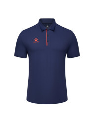 Футболка-поло KELME Short Sleeve Polo Shirt Dark Blue