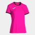 Футболка JOMA COMBI PREMIUM ROSA FLUOR NEGRO