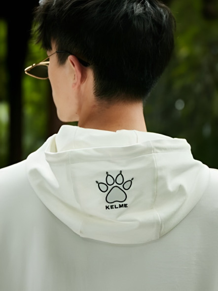 Худи KELME Men's Hooded Pullover White