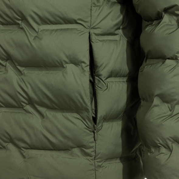 CAZADORA ACOLCHADA VERDE