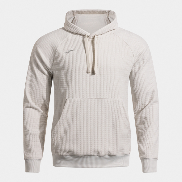 SUDADERA CON CAPUCHA INDOOR-GYM GRIS CLARO