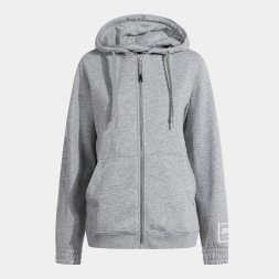 CHAQUETA CON CAPUCHA URBAN STREET GRIS MELANGE