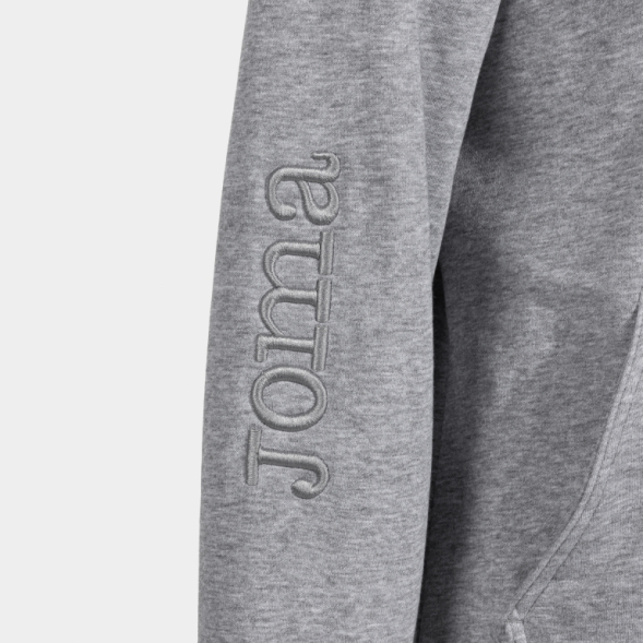 CHAQUETA CON CAPUCHA URBAN STREET GRIS MELANGE