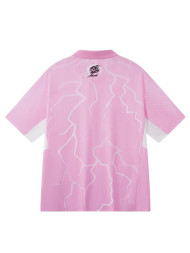Футболка KELME Lapel T-shirt Pink