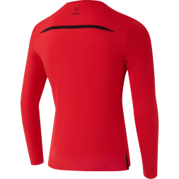 Футболка судейская с длинным рукавом JOGEL DIVISION PerFormDRY Referee LS Tee, красный