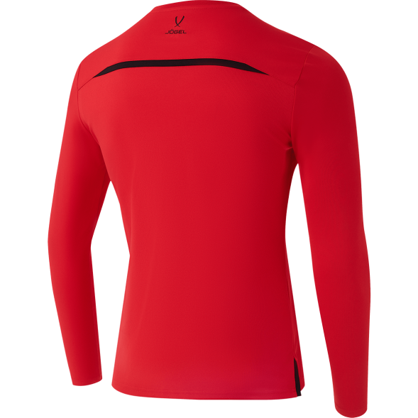Футболка судейская с длинным рукавом JOGEL DIVISION PerFormDRY Referee LS Tee, красный
