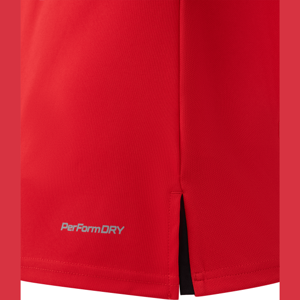 Футболка судейская с длинным рукавом JOGEL DIVISION PerFormDRY Referee LS Tee, красный