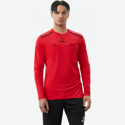 Футболка судейская с длинным рукавом JOGEL DIVISION PerFormDRY Referee LS Tee, красный