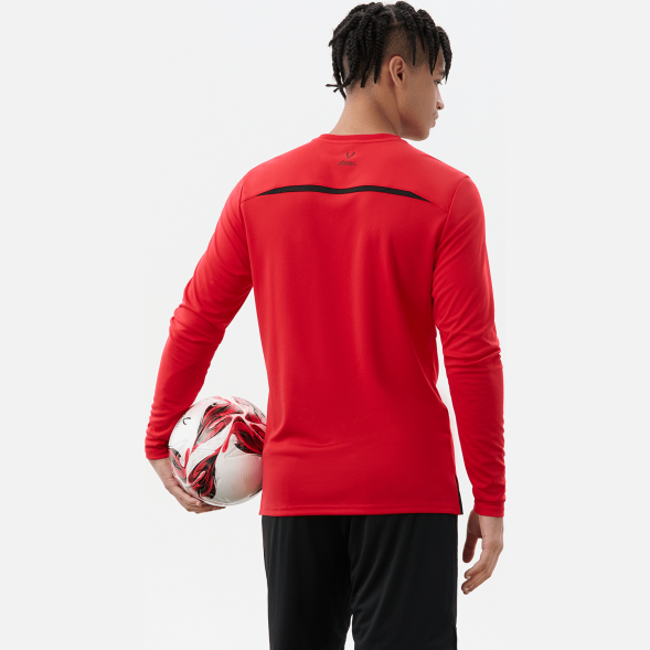 Футболка судейская с длинным рукавом JOGEL DIVISION PerFormDRY Referee LS Tee, красный