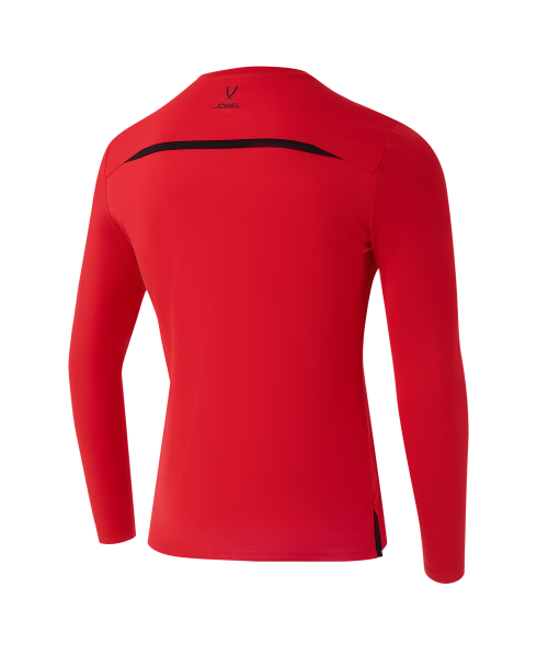 Футболка судейская с длинным рукавом JOGEL DIVISION PerFormDRY Referee LS Tee, красный