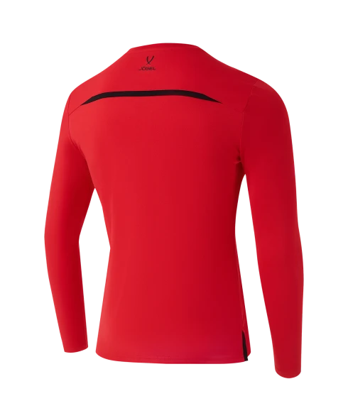 Футболка судейская с длинным рукавом JOGEL DIVISION PerFormDRY Referee LS Tee, красный