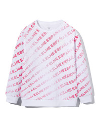 Детский свитшот KELME Round Neck Sweater White