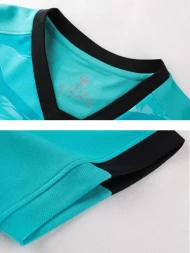 Футбольная форма KELME Short Sleeve Football Suit (Teal/Black)