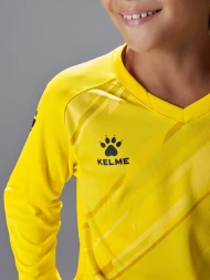 Детская вратарская форма KELME Long Sleeve Goalkeeper Suit Yellow
