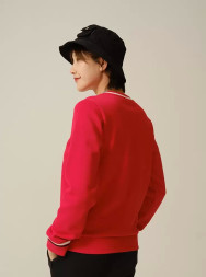 Свитшот KELME Round Neck Sweater Red