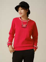 Свитшот KELME Round Neck Sweater Red