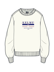 Свитшот KELME Round Neck Sweater White
