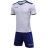 Футбольная форма KELME S/S Football Set (White/Blue)