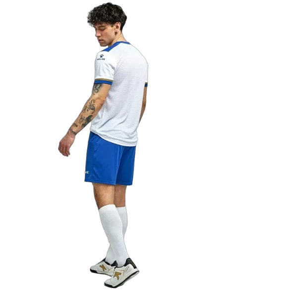 Футбольная форма KELME S/S Football Set (White/Blue)