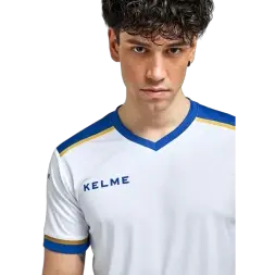 Футбольная форма KELME S/S Football Set (White/Blue)