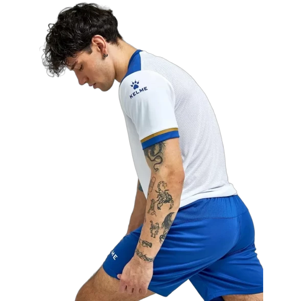 Футбольная форма KELME S/S Football Set (White/Blue)