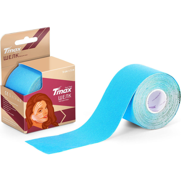Тейп кинезиологический TMAX Beauty Tape 5см x 5м, 423246, розовый