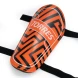 Щитки футбольные TORRES Club, FS2307L, р. L, без голеностопа, две заст. на лип, оранжево-черный